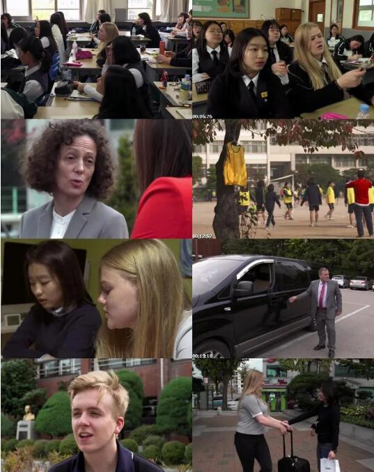 [英语无字]BBC真人秀纪录片：英国学生赴韩国体验魔鬼教育再被虐 School Swap: Korea Style (2016) 全2集图片 No.1